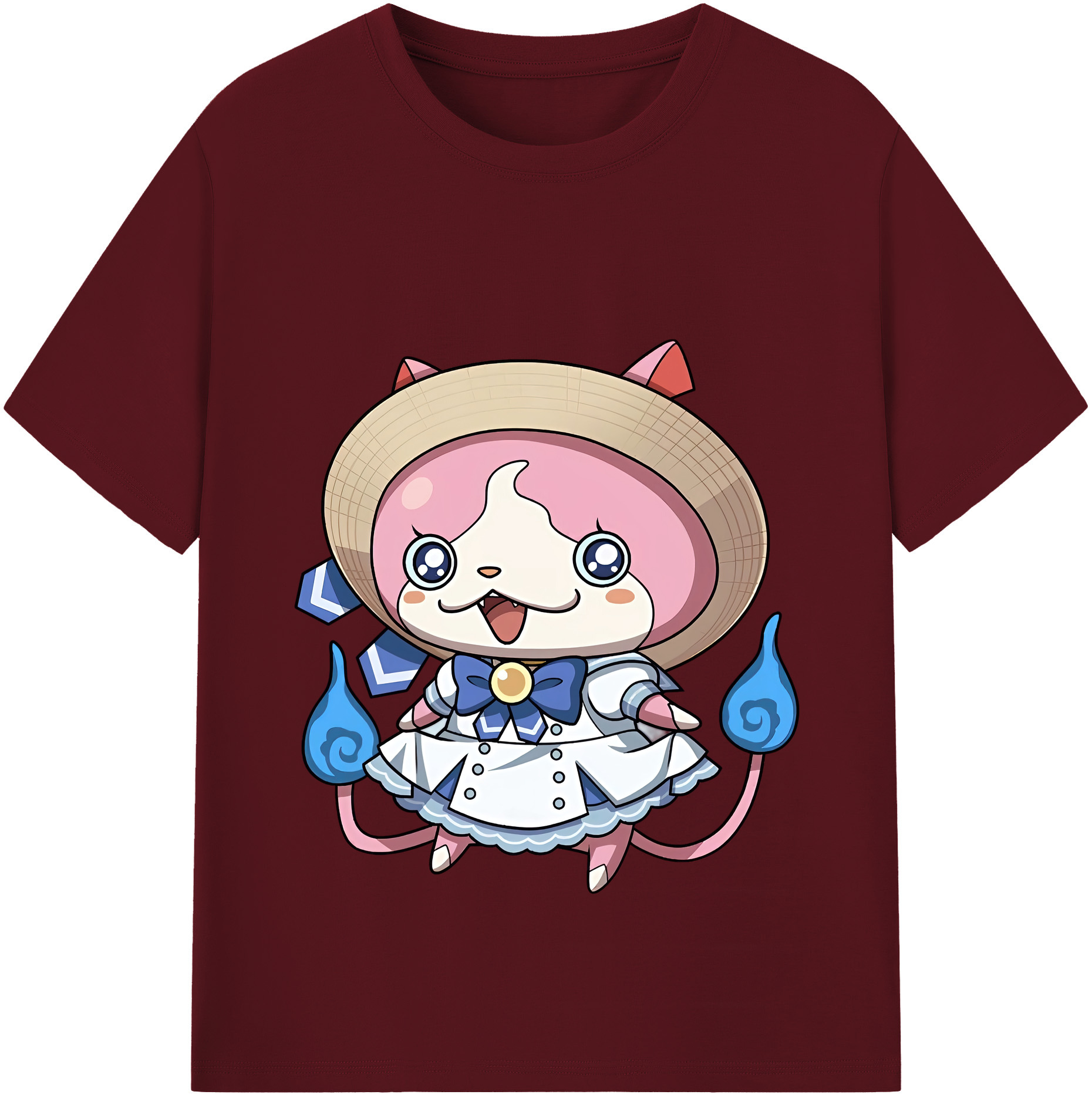 （画像用） 妖怪ウォッチ Yo-kai Watch 綿100％半袖Tシャツ（フロントプリント）